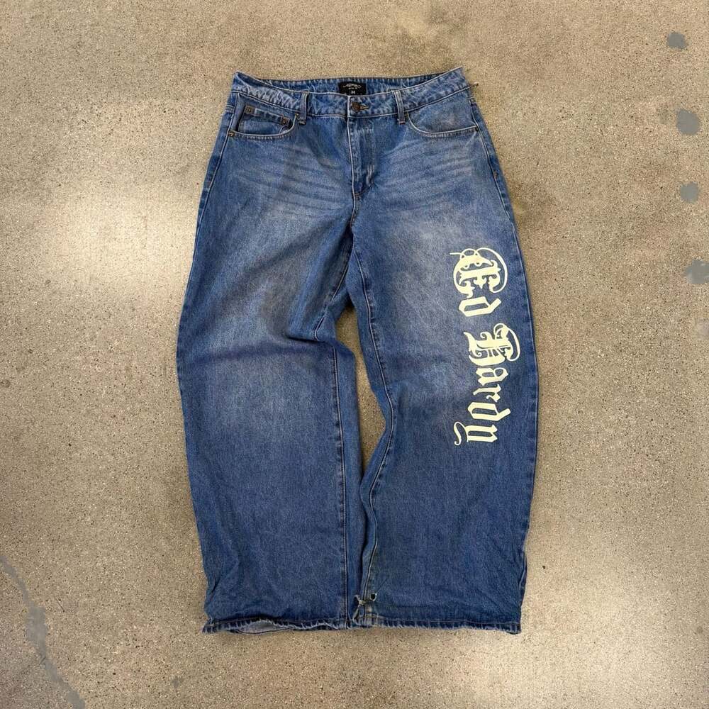 Ed Hardy Wide Leg Jeans 34